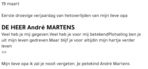 André MARTENS