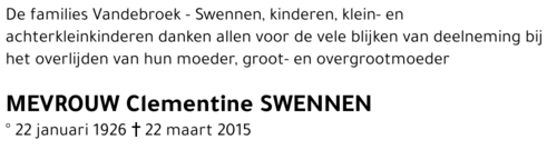 Clementine Swennen
