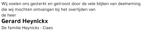 Gerard Heynickx