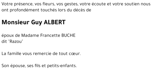Guy ALBERT