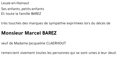 Marcel BAREZ