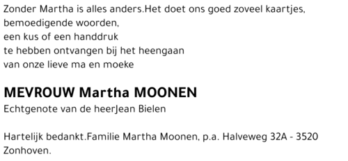 Martha Moonen