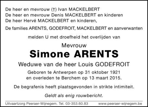 Simonne Arents