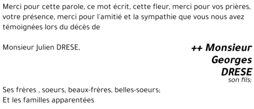 Georges DRESE