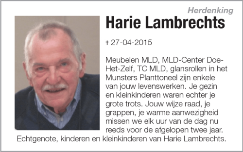 Harie LAMBRECHTS