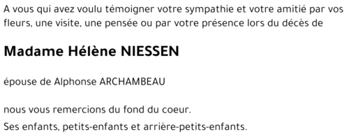 Hélène NIESSEN