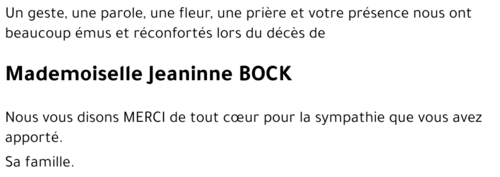 Jeaninne BOCK