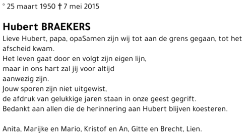 Hubert Braekers