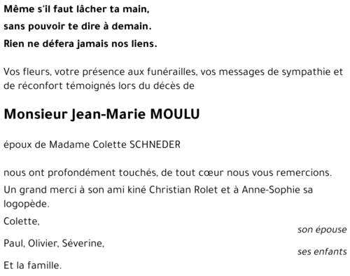 Jean-Marie MOULU 