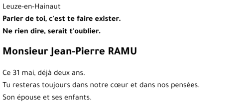 Jean-Pierre RAMU