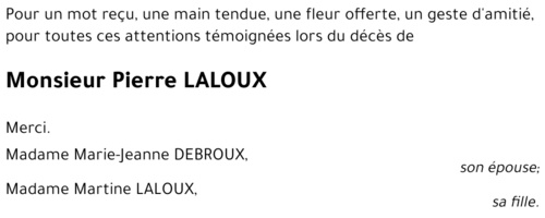 Pierre LALOUX