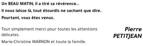 Pierre PETITJEAN
