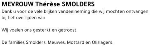 Thérèse Smolders