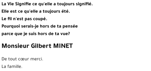 Gilbert MINET