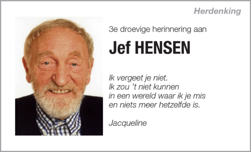 Jef Hensen