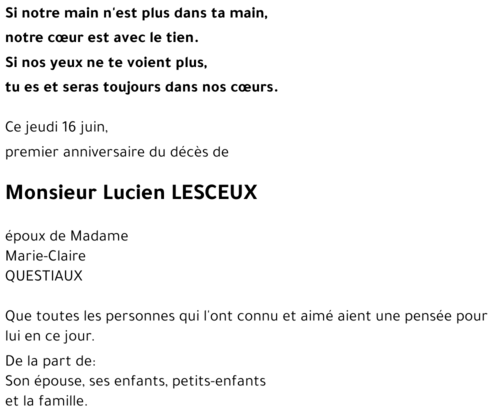 Lucien LESCEUX