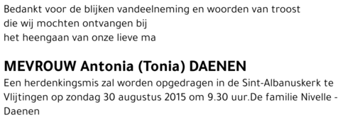 Antonia DAENEN