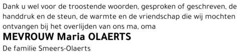 Maria Olaerts