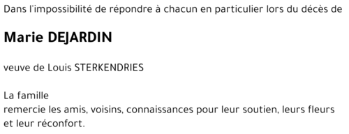 Marie Dejardin