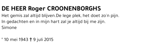 Roger Croonenborghs