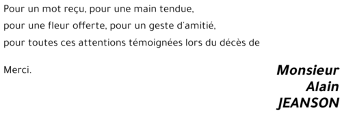 Alain JEANSON