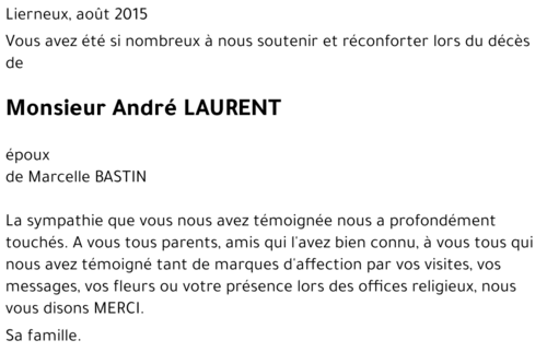 André LAURENT