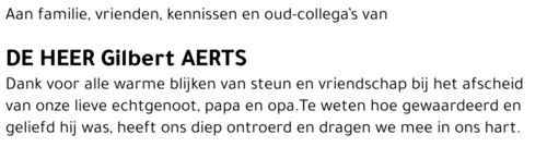 Gilbert Aerts