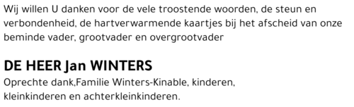 Jan WINTERS