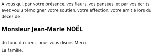 Jean-Marie NOËL