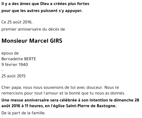 Marcel GIRS