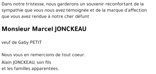 Marcel JONCKEAU