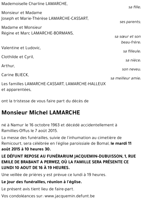 Michel LAMARCHE