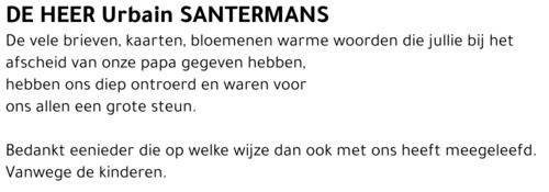 Urbain SANTERMANS