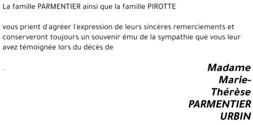 Marie-Thérèse Urbin