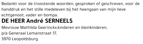 André Serneels