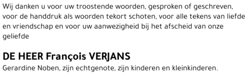 François VERJANS