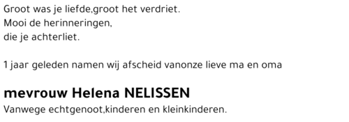 Helena NELISSEN