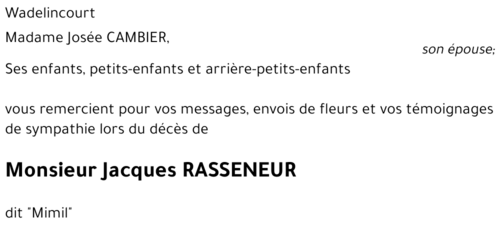 Jacques Rasseneur