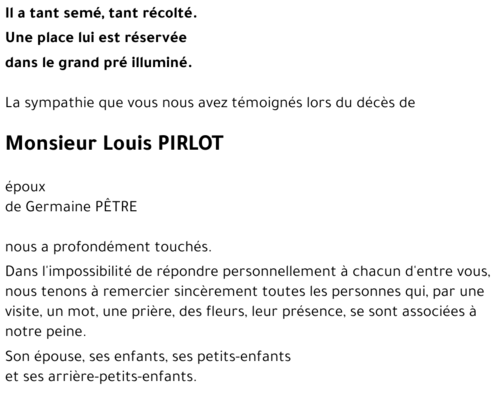 Louis PIRLOT