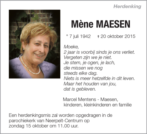 Mène Maesen