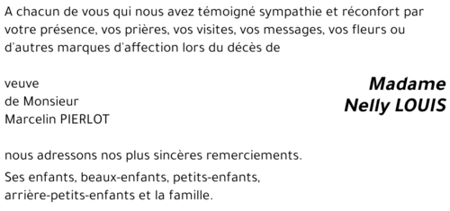 Nelly LOUIS