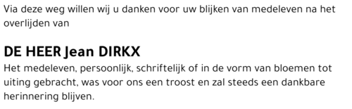 Jean Dirkx