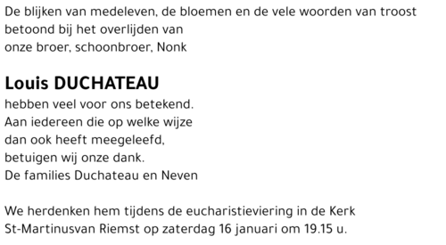 Louis Duchateau