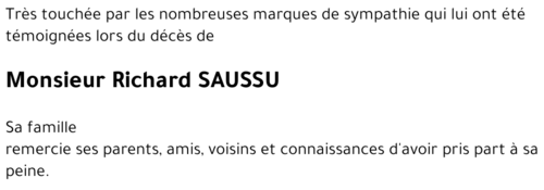 Richard SAUSSU