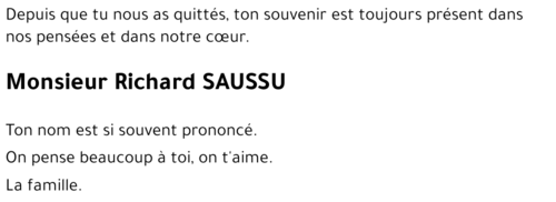 Richard SAUSSU