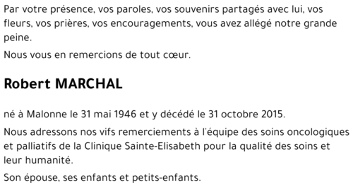 Robert MARCHAL