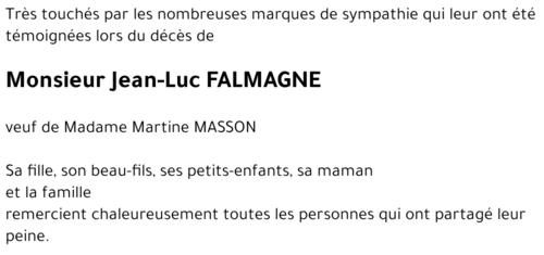Jean-Luc FALMAGNE