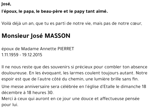 José MASSON