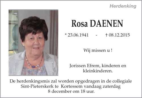Rosa DAENEN