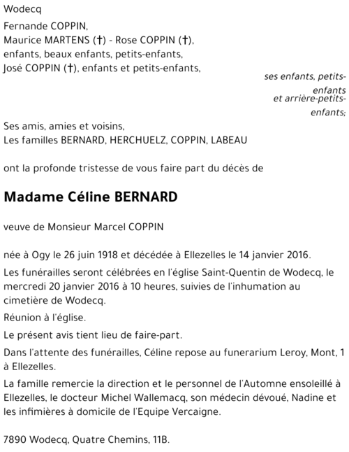 Céline BERNARD